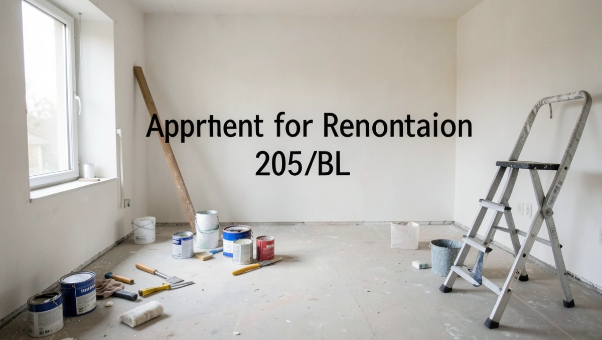 informacja o remoncie mieszkania wzór