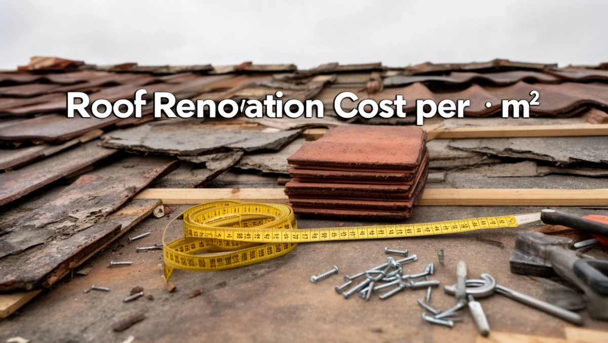 Remont dachu cena za m2