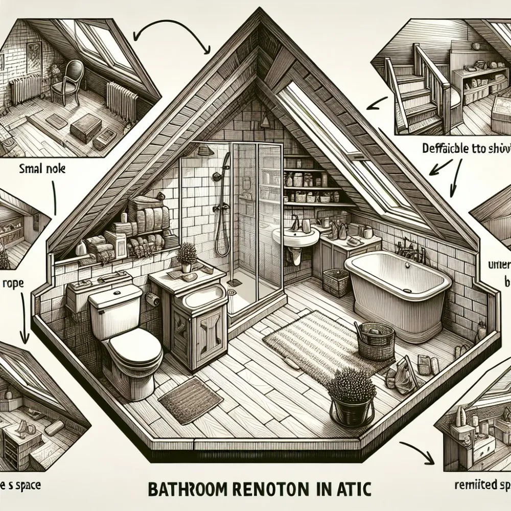 Remont łazienki na poddaszu wyzwania i pomysły