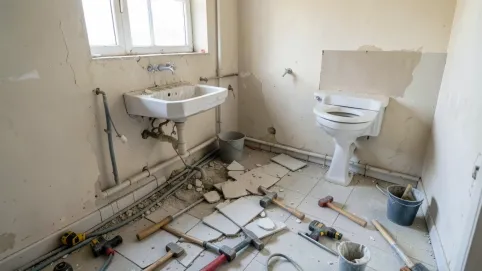 czas remontu łazienki