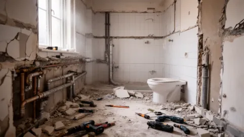 Jak przetrwać remont łazienki